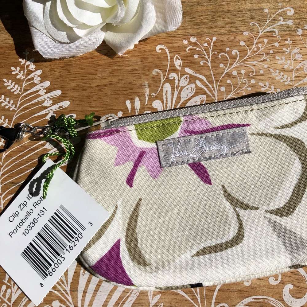 NWT Vera Bradley Zip Top Coin Purse